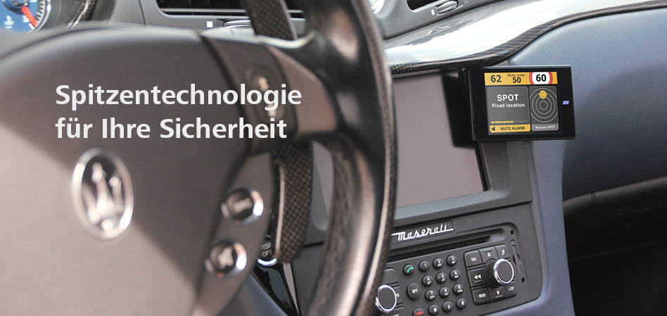 Maserati dashboard VIP slogan